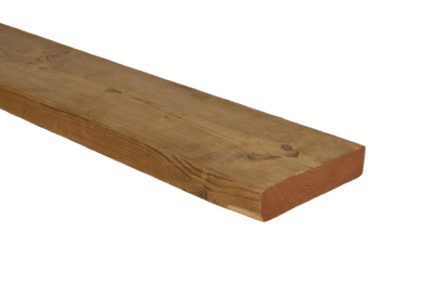 2 X 6 Douglas Fir Pressure Treated Lumber (#1 and Better S4S)
